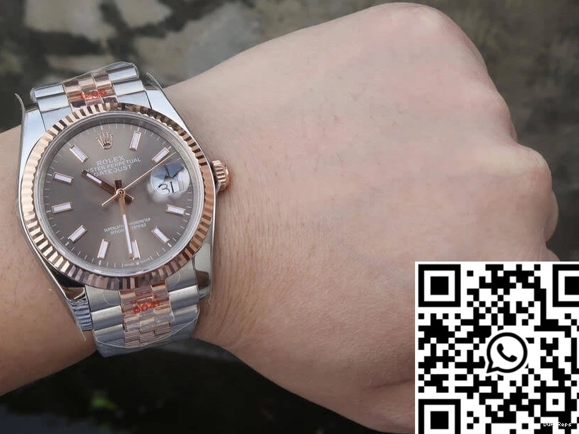 GM Datejust Factory Rolex Rose M126231-0013 Gold 36MM 0822